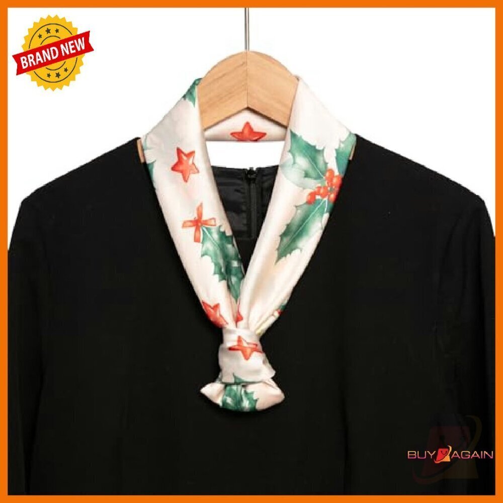27" Silk Feeling Satin Scarf - Lightweight Versatile Fashion Accessory - Picture 6 of 8